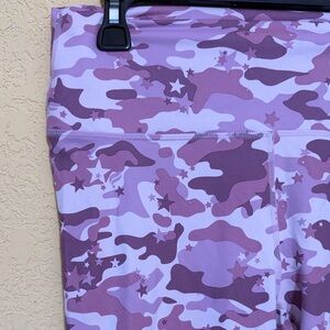 Pink Camouflage Leggings